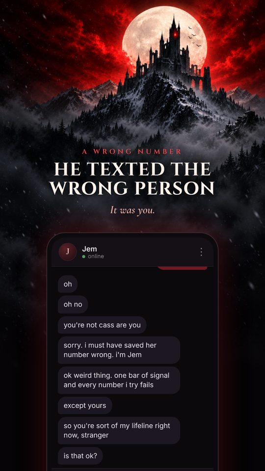 He texted the wrong person: Jem's first messages